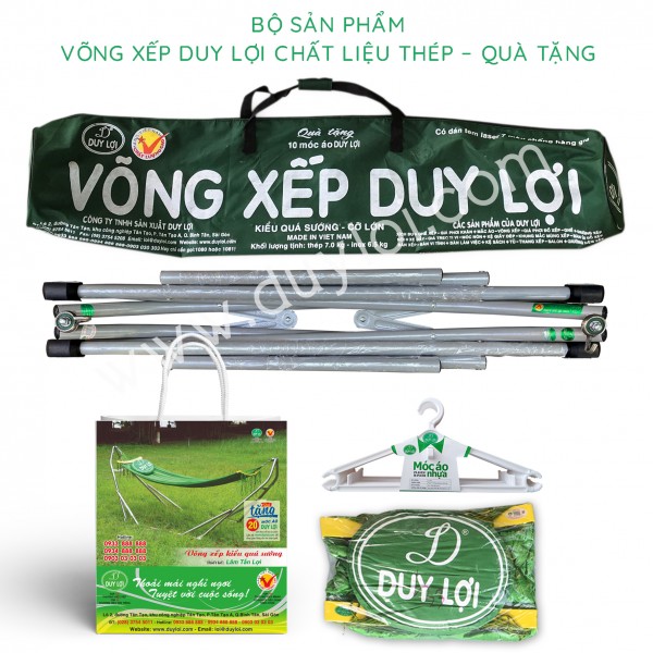 Mua bộ võng xếp Duy Lợi - Kiểu quá sướng ở đâu tại TPHCM?