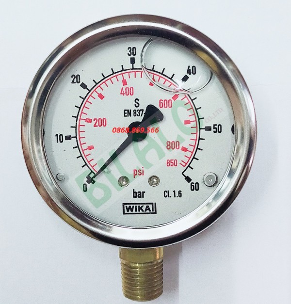 Mua đồng hồ áp suất Wika 213.53.100 giá rẻ tại KCN Đồng Nai 