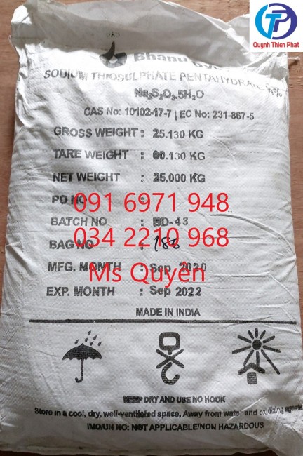Na2S2O3 99%, sodium thiosulphate khử độc nước giá sỉ