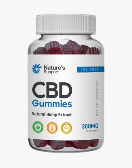 Natures Support CBD Gummies - (PROS OR CONS) HELP TO REDUCE ANXIETY, DEPRESSION AND STRESS 2022?