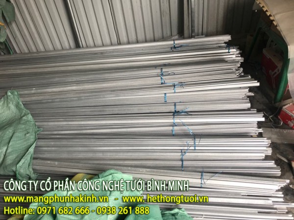 nẹp ziczac, cách nẹp nhà kính, thanh nẹp C, nẹp cài song ziczac