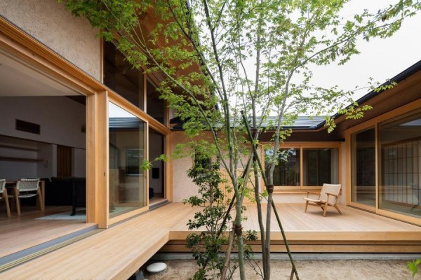 Ngôi nhà có thiết kế khác biệt và đầy sự gắn kết với thiên nhiên