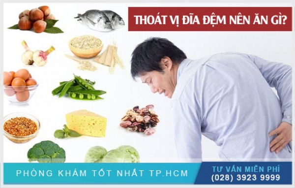 Người thoát vị đĩa đệm nên ăn gì