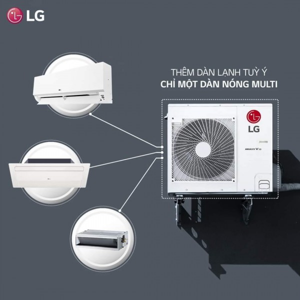 Nguồn phân phối giá đại lý Máy lạnh Multi LG mẹ bồng con ngay tại VĨNH PHÁT 