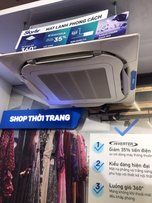 Nhà cung cấp máy lạnh âm trần Daikin công suất 2 ngựa nhiều model cho khách