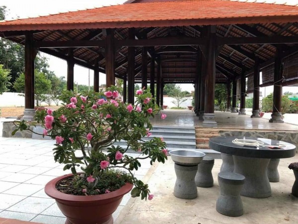 Nhà gỗ 5 gian hiện đại tại Bình Thủy