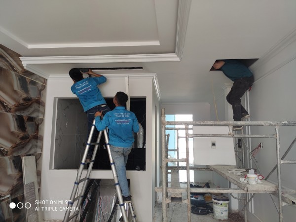 Nhà thầu bán, lắp máy lạnh giấu trần Daikin giá rẻ trọn gói