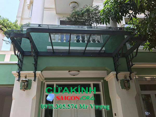 Nhận làm mái sảnh kính quận 2 | 0975305574