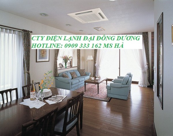 Nhiều ưu điểm nổi trội của máy lạnh âm trần Malaysia