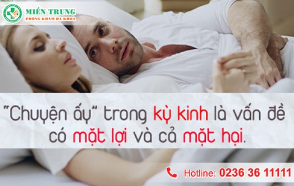Những hệ lụy khi quan hệ ngày đèn đỏ  