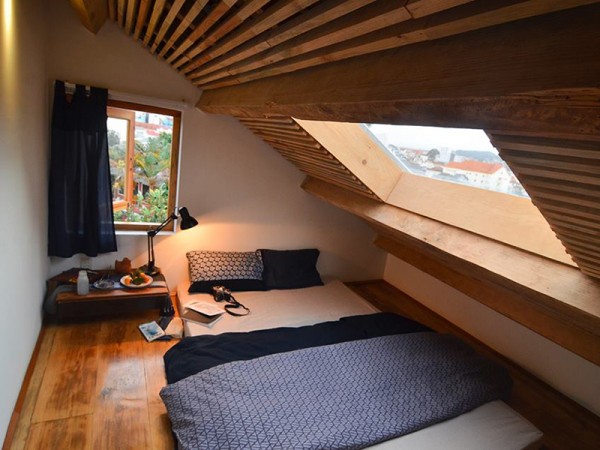 Những thiết kế phòng ngủ tầng áp mái chinh phục mọi trái tim