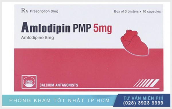 Những thông tin cần biết về thuốc Amlodipin 5 Pmp