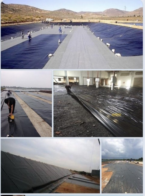 Nilon lót sàn bê tông –  Màng HDPE lót sàn HDPE 3 LỚP