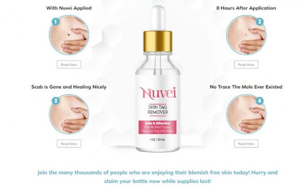 No More Skin Tags with Nuvei's All-Natural Formula