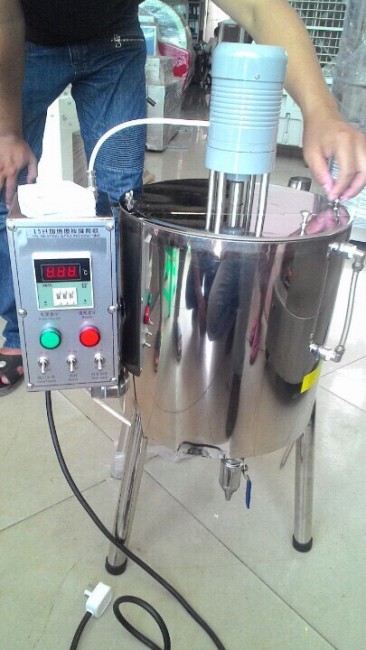 Nồi gia nhiệt mỹ phẩm 15 lít, nồi khuấy mỹ phẩm, nồi bảo ôn mỹ phẩm