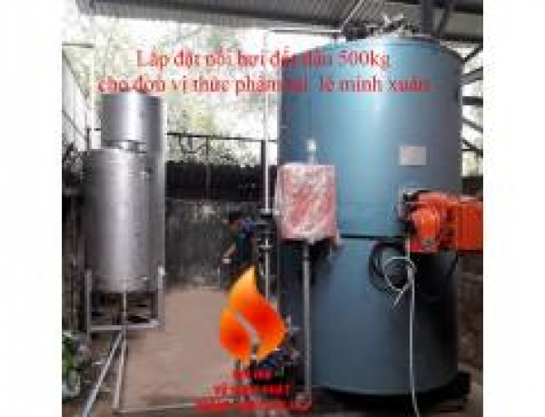 Nồi hơi dầu kiểu đứng - Vũ Ngọc Phát