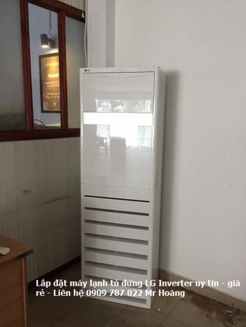Nơi lắp đặt máy lạnh tủ đứng giá rẻ nhất cho nhà xưởng tại Tân Bình