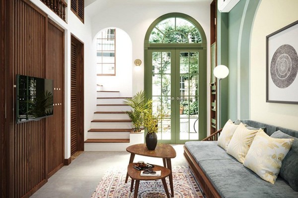 Nội thất đơn giản nhưng sang trọng từ cái nhìn đầu tiên