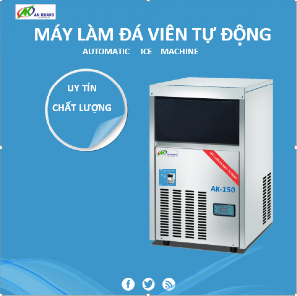 Nơi uy tín cung cấp máy làm đá tự động khối lượng 70kg/24h