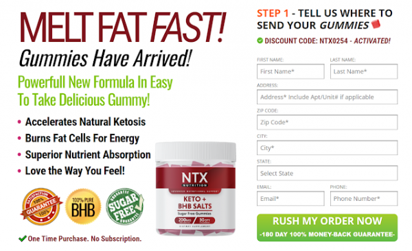 NTX Keto BHB Gummies (Update 2023) Accelerated Fat Burn & Enjoy Fast Weight Loss!