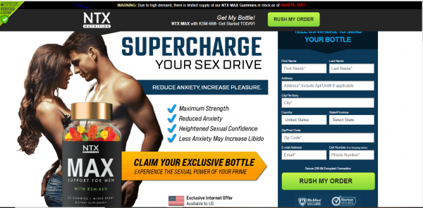 NTX Max Male Enhancement Gummies - Are They Legit or a Scam? Our Analysis