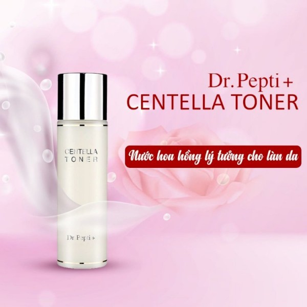 Nước hoa hồng Dr.Pepti centella toner vị cứu tinh cho làn da nhạy cảm