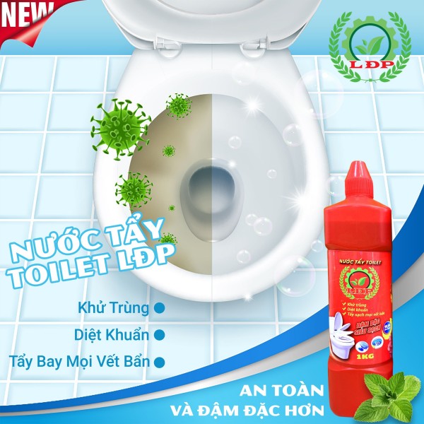Nước tẩy Toilet - Đánh bay mọi vết bẩn cho gia đình bạn