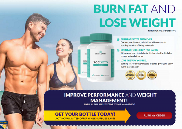 Nutra Haven Roc Keto (#weightloss) Promotes Weight Loss And Athletic Performance!