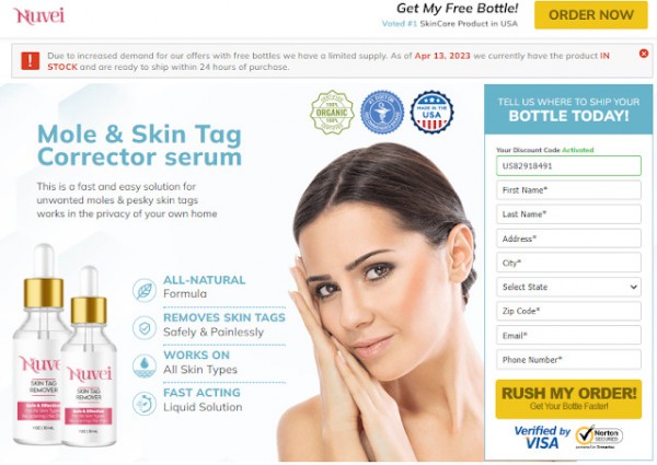 Nuvei Skin Tag Remover: Reviews 2023, Benefits, Ingredients, Price & Buy Now?