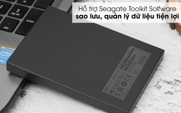 Ổ cứng di động 1TB Seagate Backup Plus Slim STHN1000400 Đen