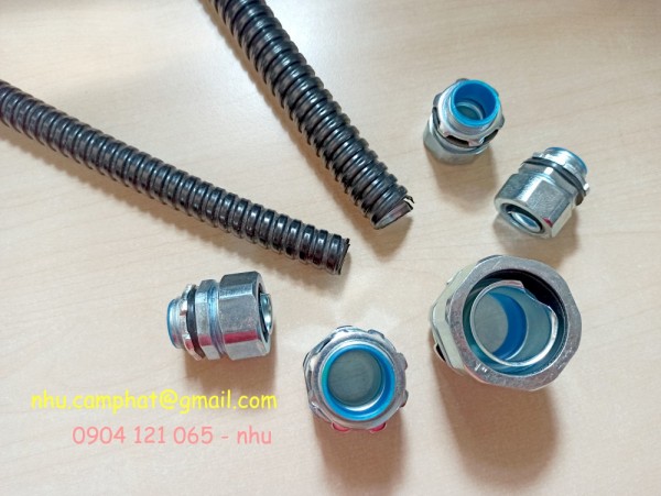 Ống ruột gà lõi thép bọc nhựa D20. 16mm / 19mm