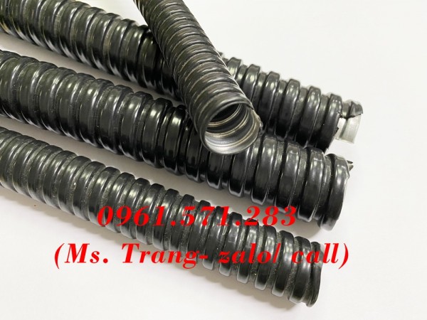 Ống ruột gà lõi thép bọc nhựa phi ½