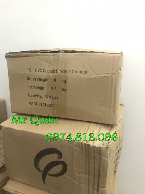 Ống ruột gà lõi thép phi 1”