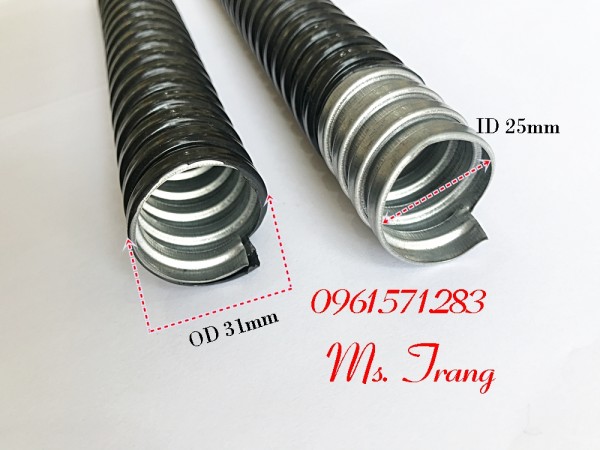 Ống sun sắt, ống kẽm bọc nhựa phi 20