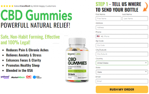 Organic Labs CBD Gummies USA - Pain Relief Products Tested and Evaluated
