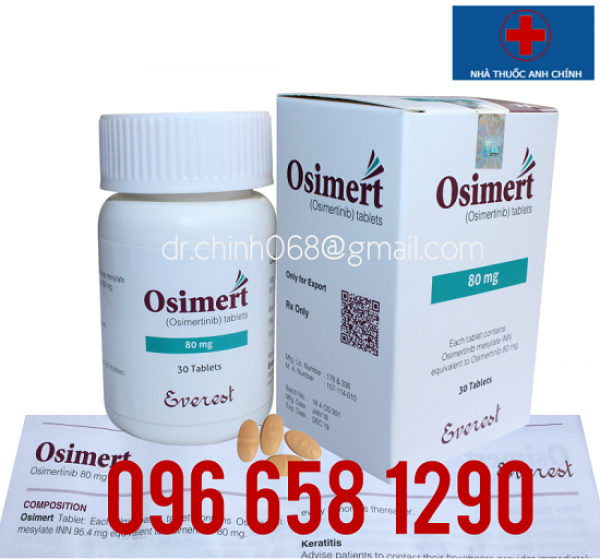 Osimert 80mg điều trị ung thư phổi không tế bào nhỏ