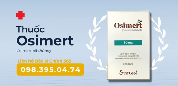 Osimert 80mg điều trị ung thư phổi