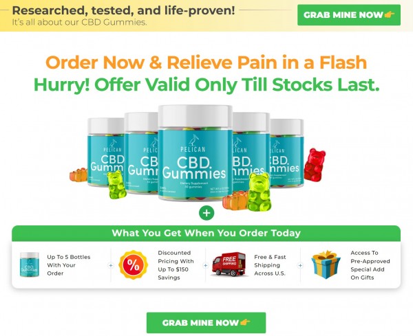 Pelican CBD Gummies USA Reviews & Ingredients