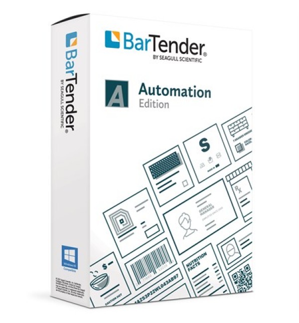 Phần mềm BarTender 2021 Automation Edition. Phần mềm tạo mã vạch phiên bản tự động
