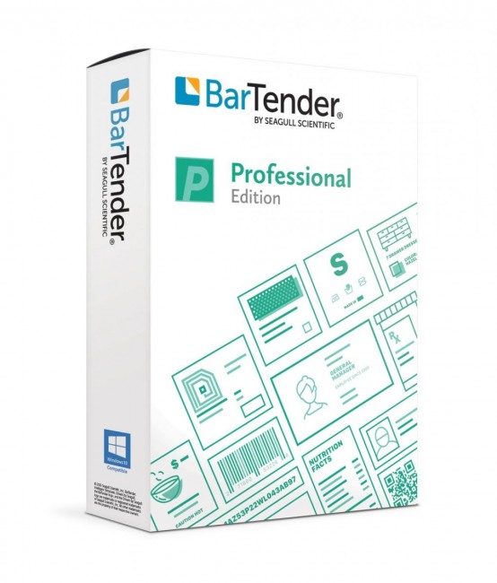 Phần mềm BarTender 2021 Professional Edition, phần mềm tạo mã vạch cho doanh nghiệp cỡ nhỏ