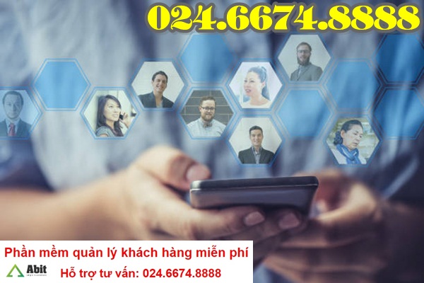 Phần mềm quản lý khách hàng - Miễn phí dùng thử 15 ngày