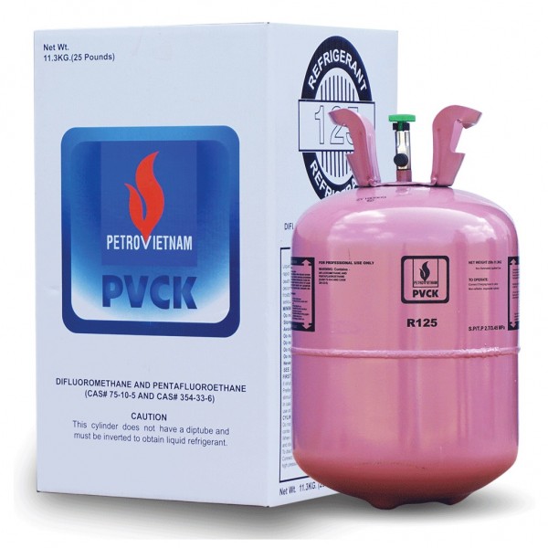 Phân phối gas lạnh R125 loại 11,3kg trên toàn quốc