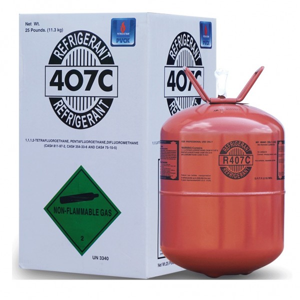 Phân phối gas R407 11.3 kg / bình trên toàn quốc