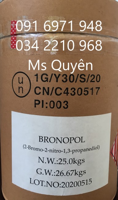 Phân phối sỉ Bronopol 99% nguyên liệu Mỹ