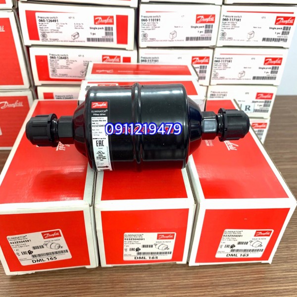 phin lọc Danfoss DML-165 chất lượng tại Bình Tân 