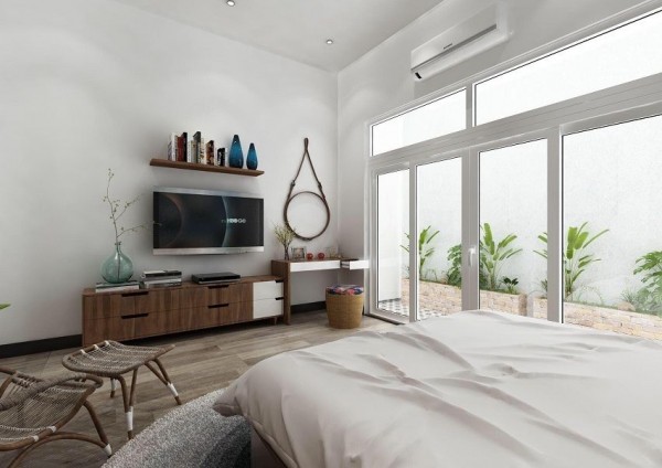 Phòng ngủ êm đềm, lãng mạn với gam màu dịu dàng