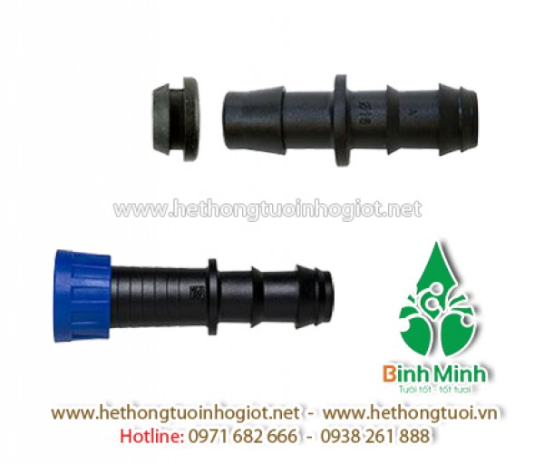 Phụ kiện tưới nhỏ giọt,co góc,bịt ống pe,đai khởi thủy,khớp nối ống,dùi đục lỗ tưới cây nhỏ giọt