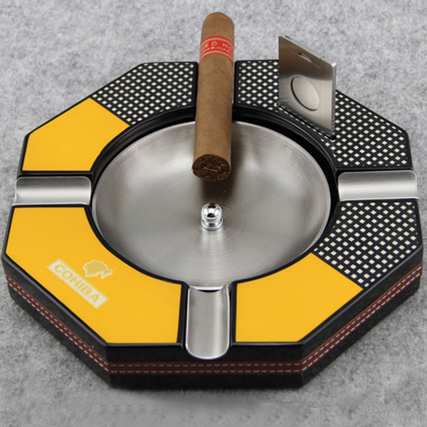 Phụ kiện xì gà cao cấp: gạt tàn Cohiba chính hãng G410A