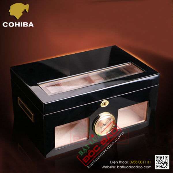 Phụ kiện xì gà Hà Nội: tủ bảo quản xì gà Cohiba H532C