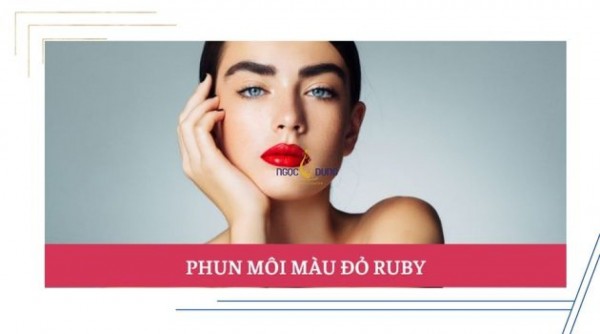 Phun môi đỏ Ruby giữ được bao lâu?